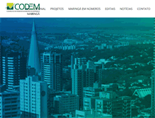 Tablet Screenshot of codem.org.br